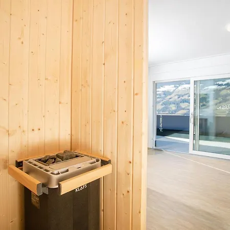 H21 - Modernes 145qm, 4sz, Wellnessbereich Mit Sauna Und Dachterrasse Mit Panoramablick, Kuehlen Und Heizen Mit Geothermie